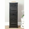 Safavieh Sarina 5 Drawer Cabinet - Black AMH5714B